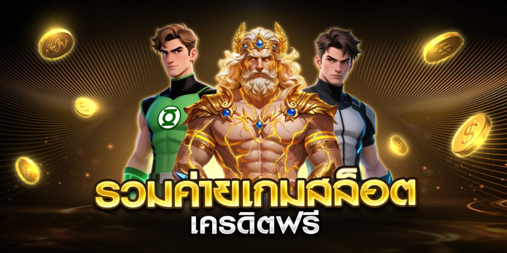 รวมค่ายเกมสล็อต เครดิตฟรี