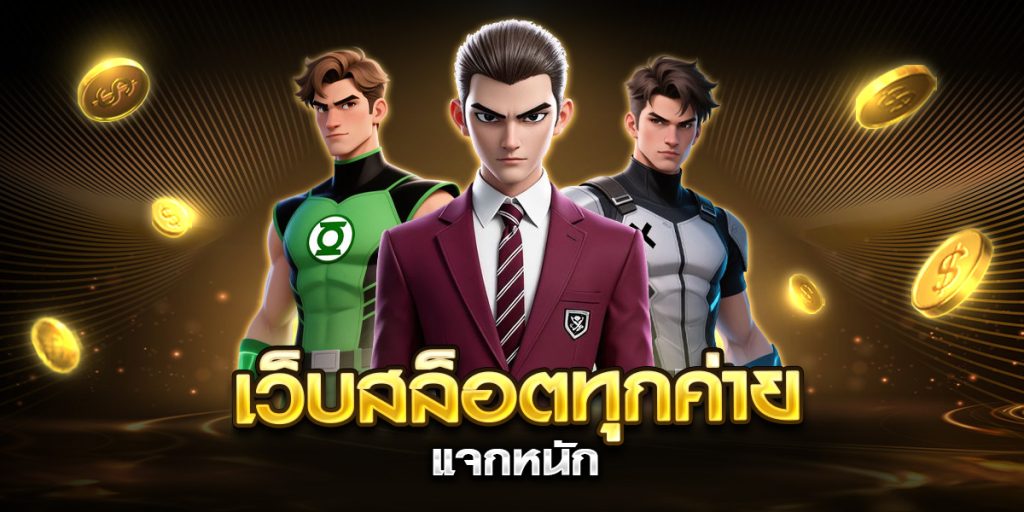 เว็บสล็อตทุกค่าย แจกหนัก