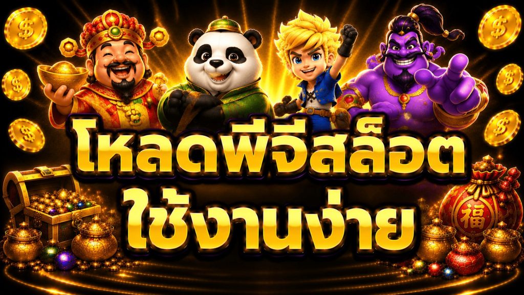 โหลดพีจีสล็อต ใช้งานง่าย